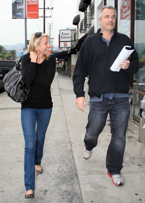 Cameron Diaz Style: Burberry Knight Studded Bag - PurseForum Cameron Diaz Style: Burberry Knight Studded Bag - PurseForum