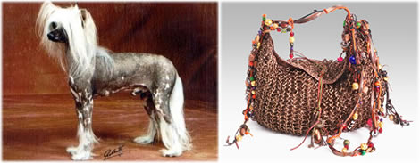 Carlos Falchi Cashmere Hobo