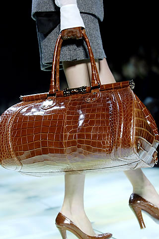 Celine Large Croc Bag