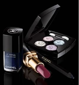chanel blue satin nail polish