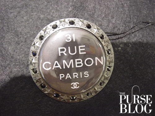 Chanel COCO MANIA brooch in black