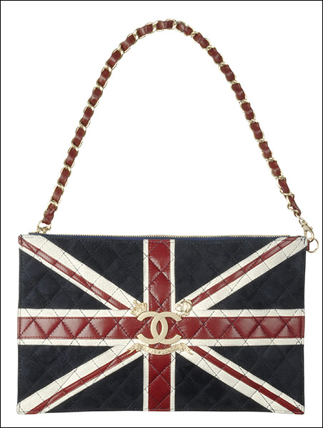 Chanel Union Jack Quilted Handbag