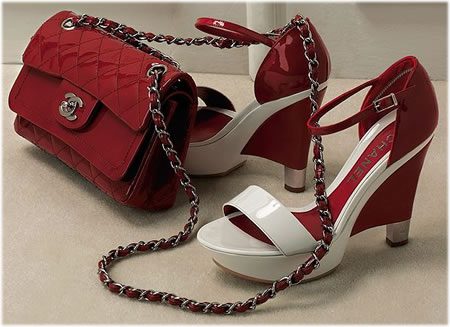 Chanel Calfskin Double Flap Handbag