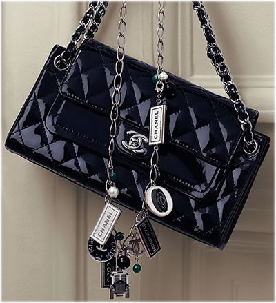 Chanel Metallic Double Flap Handbag