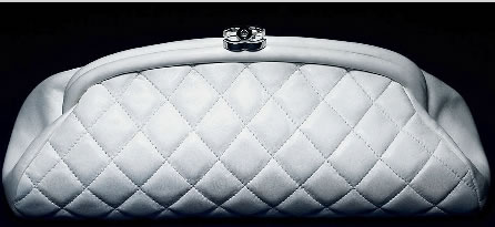 Chanel Quilted Clutch Bag