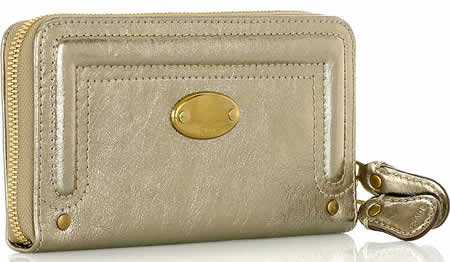 Chloe Bay Metallic Wallet