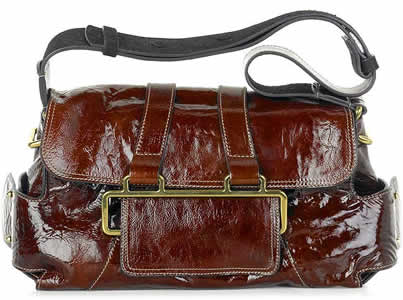 Chloe Beata Patent Shoulder Bag