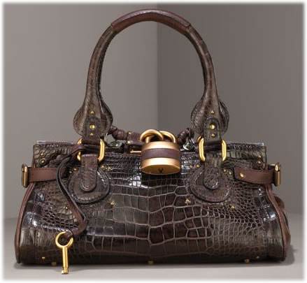 Chloe Croc Paddington Satchel