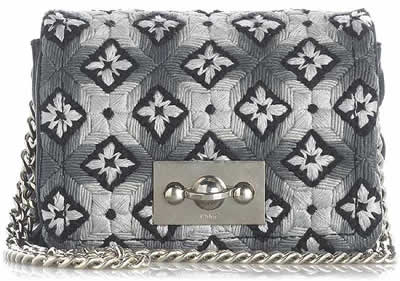 Chloe Katie Embroidered Bag
