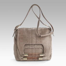 Chloe Nancy Python Shoulder Bag