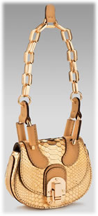 Chloe Python Hobo