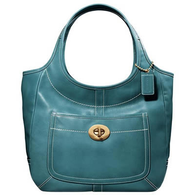 coach ergo leather large tote
