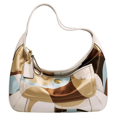 coach ergo scarf print hobo