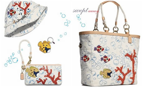 Coach Bubble Print Accessories and Tote