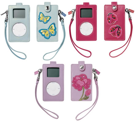 Coach ipod cases