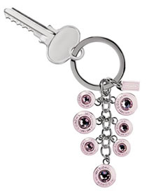 Coach Multi-Jeweled Keyfob 