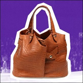 Diane von Furstenberg crocodile Wrap Bag