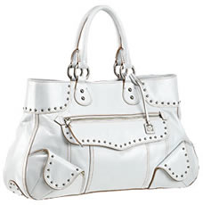 DKNY Antique Calf Stud Shopper