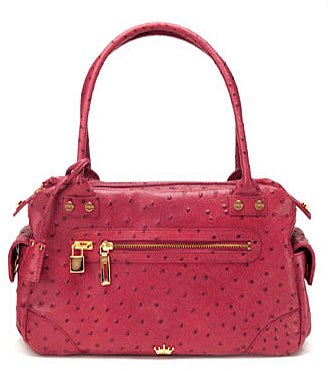Elaine Turner Ostrich Handbag