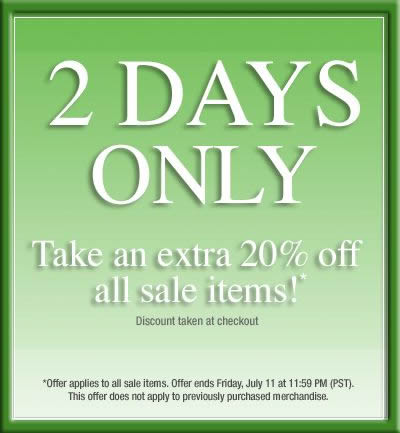 eluxury 2 day sale