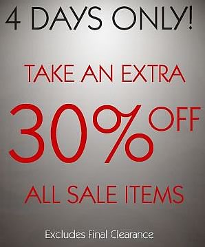 eluxury 30 off sale
