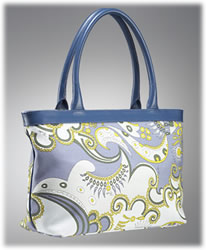  Emilio Pucci Hawa Print Large East West Bag