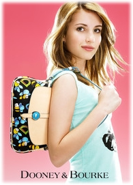 Emma Roberts for Dooney and Bourke