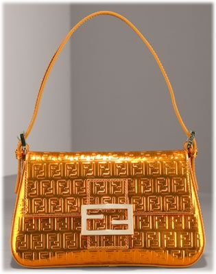 Fendi Forever Mirror Leather Bag