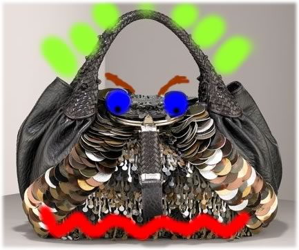 fendi large sequin spy bag