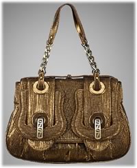 Fendi B. Fendi Pleated Medium Handbag