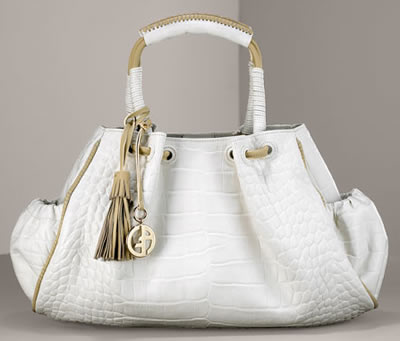 Giorgio Armani Croc Handbag