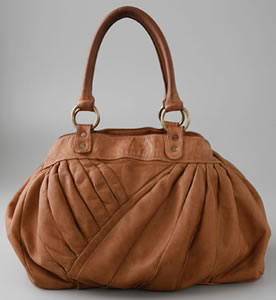 giorgio brato asymmetrical pleated bag