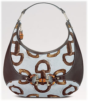 Gucci Medium Horsebit Print Hobo