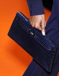 Hermes Kelly Crocodile Longue
