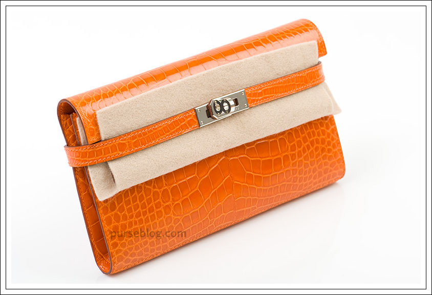 Hermes kelly on sale long wallet