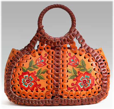 Isabella Fiore April Woven Handbag