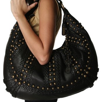 Isabella Fiore Sweet Dreams Alexia Hobo in Black