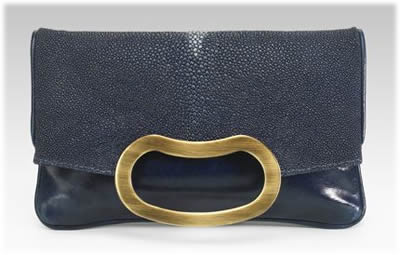 Jalda Stingray Bean Clutch