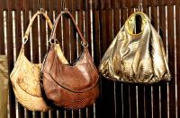 Jane August Lafayette, Python natural / brown ($2,970) - 57th Street, Green Python ($3,080)