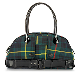 Jean Paul Gaultier Le Prive Tartan Bag