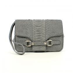 jennifer alfano gray serpentine clutch