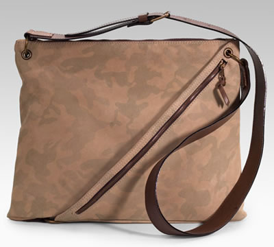 John Varvatos Shoulder Folio Bag