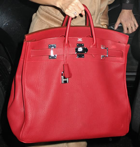 katie holmes hermes hac birkin