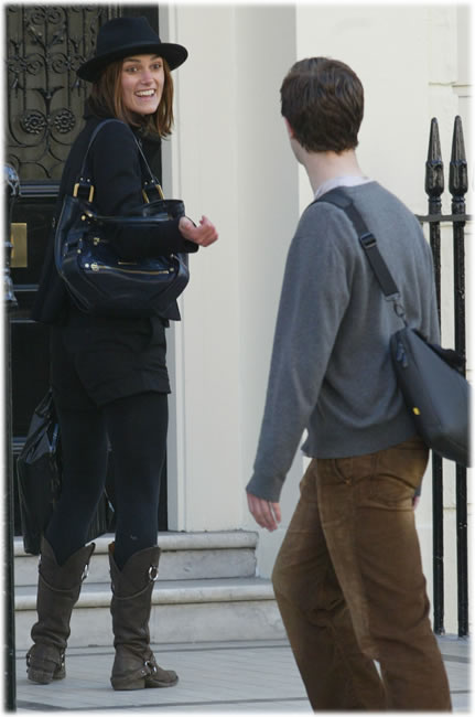 Keira Knightley Handbag Style