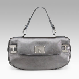 Lambertson Truex Angie Metallic Shoulder Bag