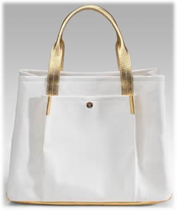 Lambertson Truex Bradley Canvas and Leather Tote