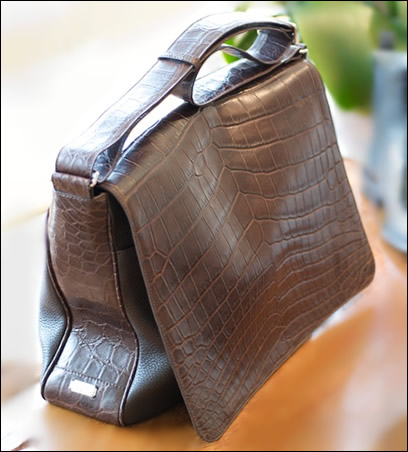 lambertson truex crocodile bag