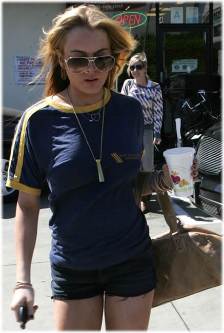 Lindsay Lohan Handbag Style