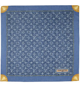 Louis Vuitton Monogram Denim Bandana