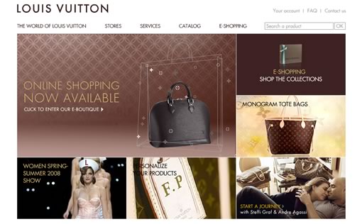 louis vuitton website